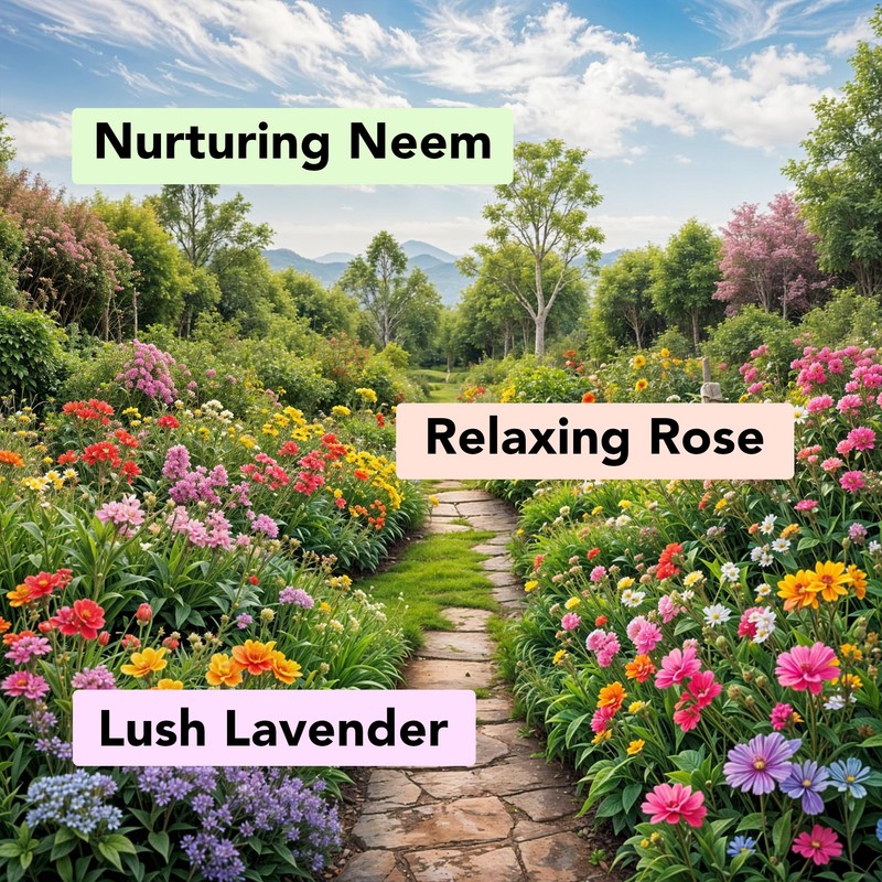 Botanic Hearth Relax and Renew shower set - Pack of