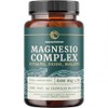Magnesio Complex Citrato Malato Óxido Suplemento Alimenticio Alta Absorción Digestión Relajación Calambres Piernas Apoyo Sueño Complejo Unidades