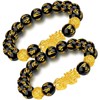 Amazleer FengShui Wealth and Good Luck Bracelet, Feng Shui Black