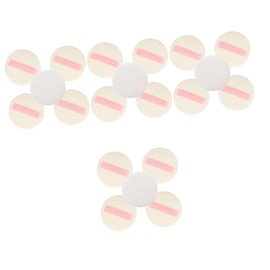 Baluue 4sets Foundation Ribbon 100ct Loose Powder Makeup Girls Makeup Tools Portable Facial Pads Supplies 5pcs*4