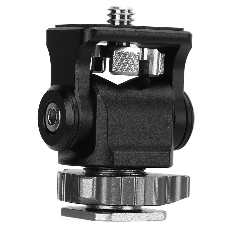 Field Monitor Swivel Mount Aluminium Alloy 1/4in Screw Interface Field