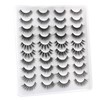Oreola False Eyelashes, Dramatic Fluffy Faux Mink Eyelashes, Pack of