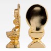 Buddha 大日如来 [Small 6.8 cm (Gold Plated) 仏師: Takeshi Watanabe (Matter