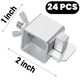 Pumtus 24 Pcs Butt Welding Clamps, Sheet Metal Welding Clips, Auto Body Panel Clamps for Edge to Edge Welding, Small Welding Clamps Tack, Welding Door Alignment Tool for Patch Repairs