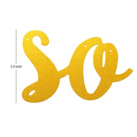 Golden Banner for Graduation Party/Grad Party Decorations- We are So Proud of You