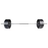 Fitvids Standard Coded and Vinyl Coated Olympic Barbell 60 Pound