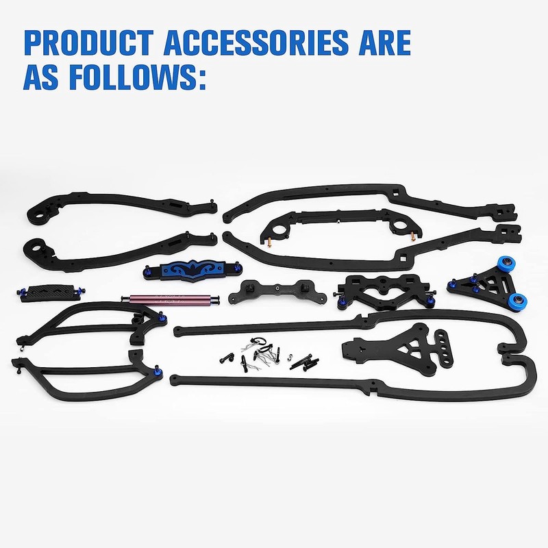 QingLeng Nylon Roll Cage Body Chassis Protect Keel Frame Kit