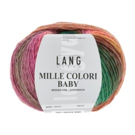 Lang Yarns Wolle/Strickgarn Nylon Mille Colori Baby 55
