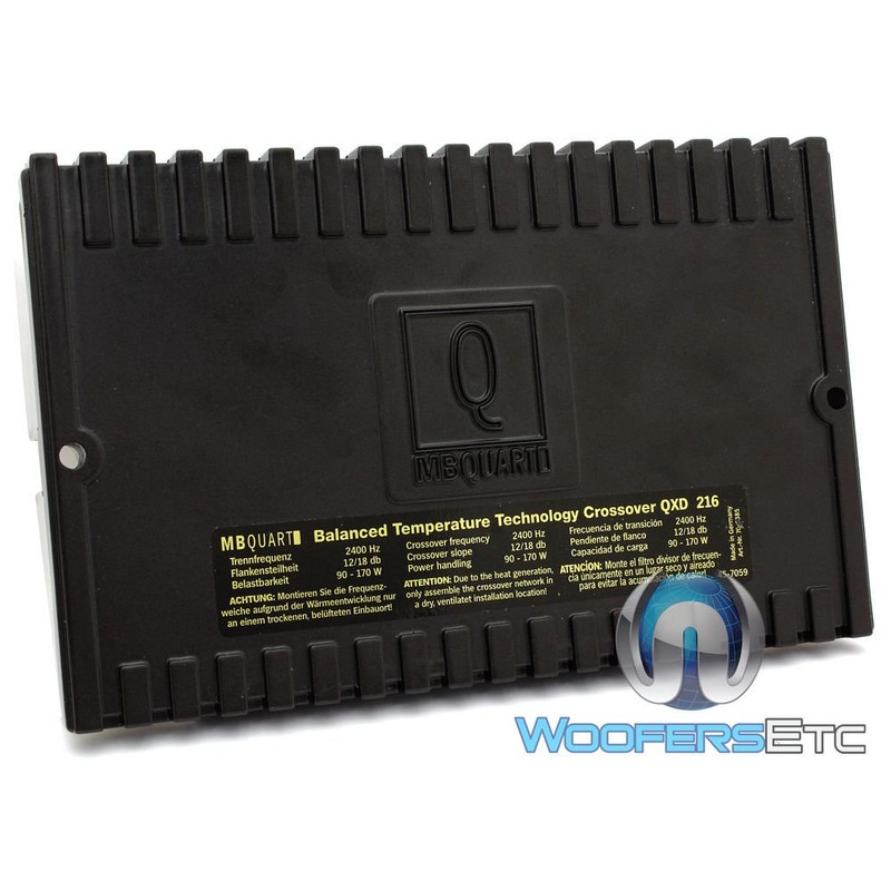 MB Quart QXD-216 Q Series Passive Crossovers Made in Germany