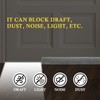 fowong Door Draft Stopper for Bottom of Door 30" Adjustable