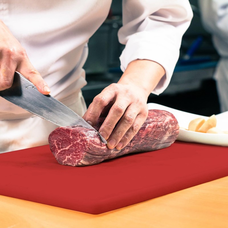 Dexas NSF Certified Polysafe Cutting Board with Handle, 11 x