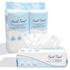 ASYUNY Facial Towels, 100 Sheets x 3 Bags Set, Disposable