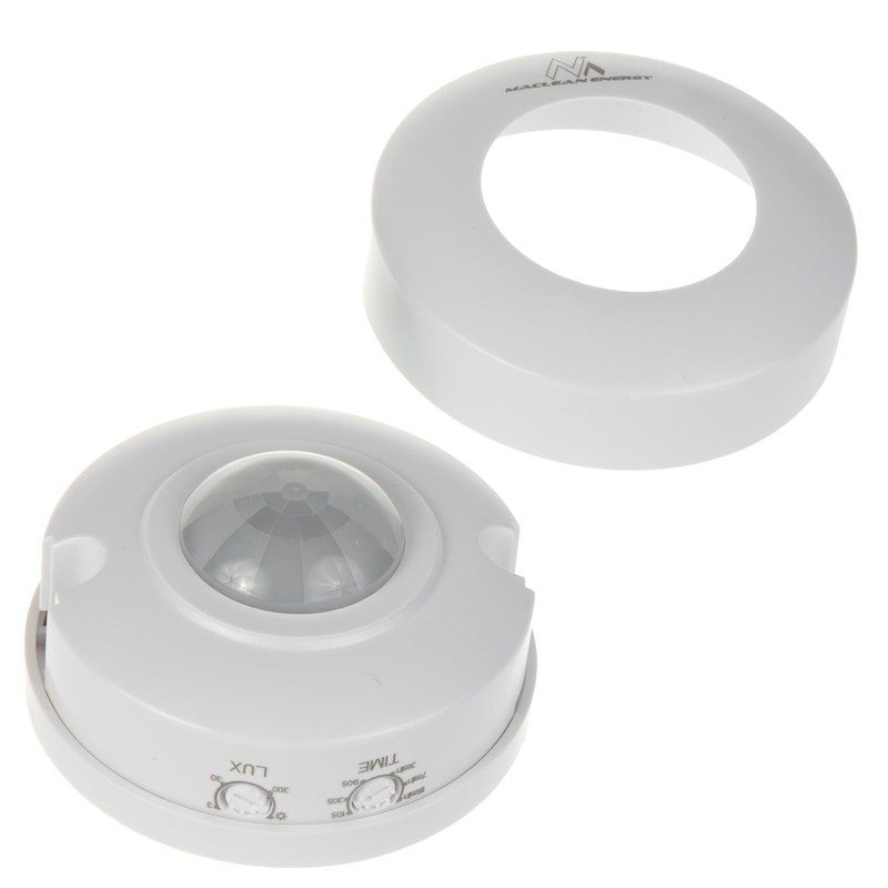 Maclean MCE314 PIR Motion Sensor for Indoor Mounting, Infrared Motion