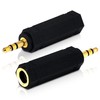 Mobi Lock 2pcs 3.5mm Plug to 6.35mm Socket - 1/8