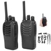 2pcs Walkie Talkie for Baofeng BF‑888H 400‑470MHz 16CH USB Charging