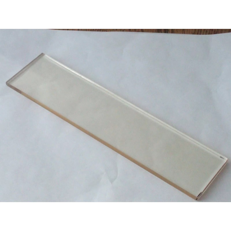 Neo-Ceram Glass-platen for Grinders and Sanders 2" x 8 1/2"