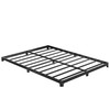 Lutown-Teen 5 Inch Queen Bed Frame with Rounded Corner Legs,