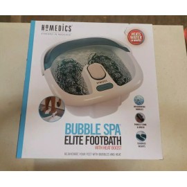 HoMedics Bubble Spa Elite Footbath with Heat Boost