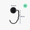 kwmobile Purse Hanger for Table (Set of 2) - Purse