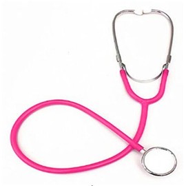 Pro Single Head EMT Doctor Nurse Vet Medical Student Health Blood Stethoscope (Pink)