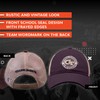 The Game Hat with Adjustable Snapback - Mesh Back Hat