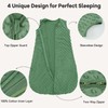 Unnivoll Fleece Baby Sleep Sack 0-6 Months with Plush Dots
