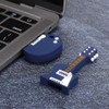 Memory Storage Stick USB Drive Laptop Accessory PVC Guitar shaped