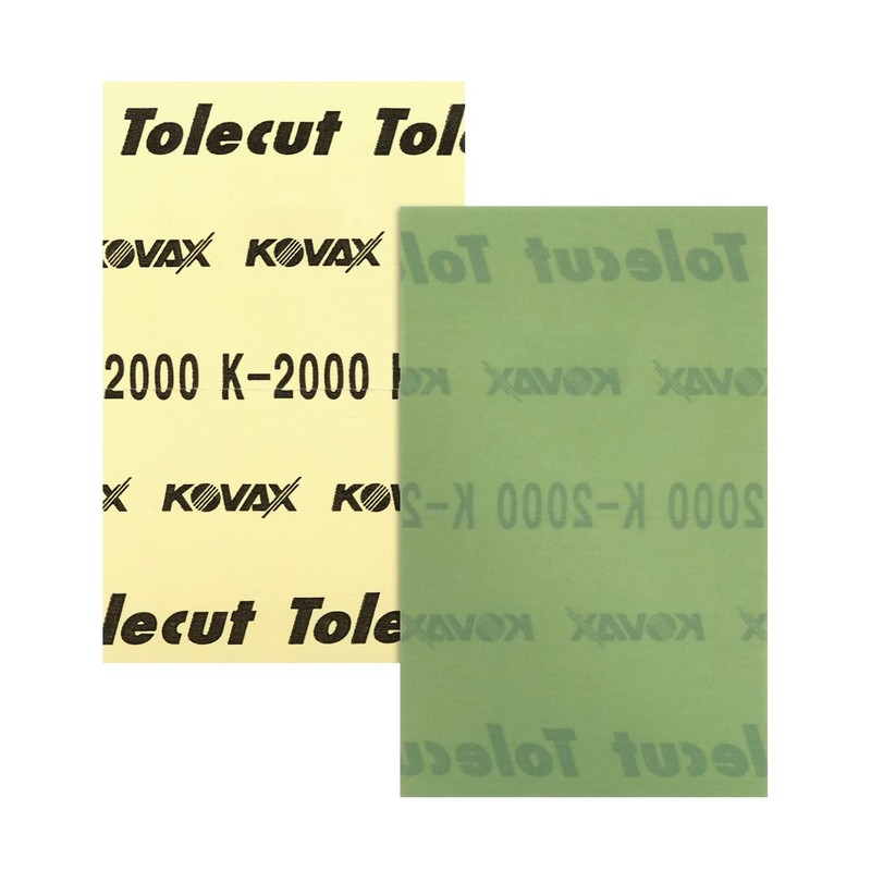 Tolecut PSA Full Sanding Sheets Job-PAK, Assorted Pink-Green-Black, U191-1511A, 3