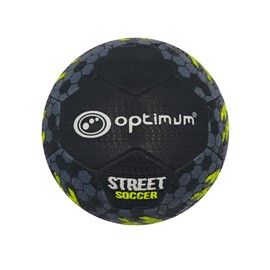 Optimum STREET FOOTBALL - BLACK/YELLOW - SIZE 5