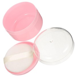 Angoily Caja caja de hojaldre de polvo corporal talco para bebe talco bebe soplo de polvo y contenedor recipiente pequeño para polvos talco para...   