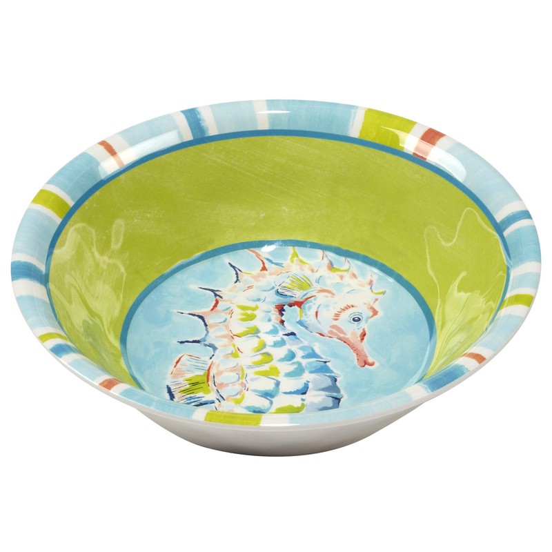 Certified International Deep Sea 12 pc Melamine Dinnerware Set, Service