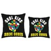 Cubing Lover Cool Kids Solve Cubes Speed Cubing Throw Pillow