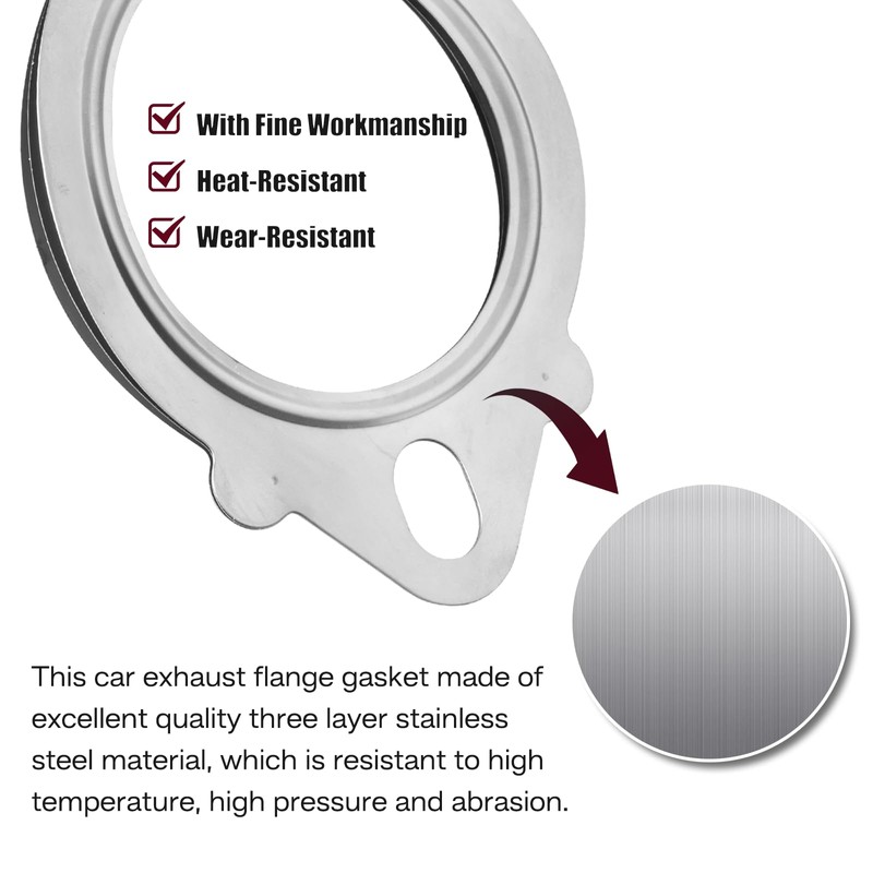PTEROSAUR 2.5 inch Exhaust Flange, Universal Replacement Exhaust Flange Repair