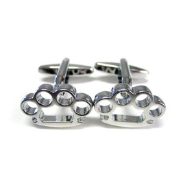 Kiola Designs Brass Knuckle Cufflinks