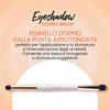Wakeup Cosmetics Milano Double Eyeshadow Brush, # 106