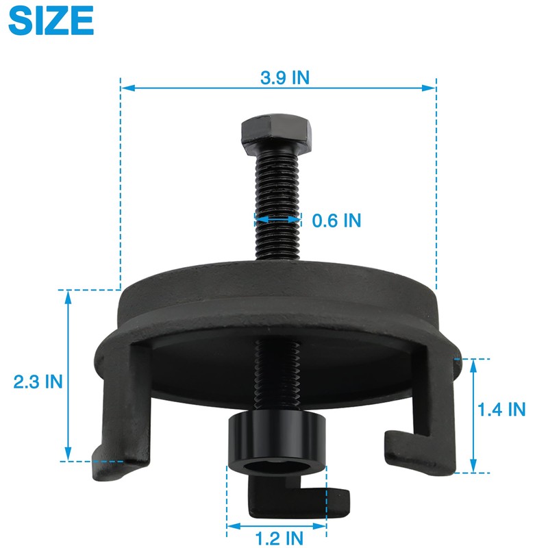 25264 Harmonic Balancer Puller for GM, LS Crank Pulley Puller