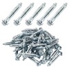 Seimneire 50 Pcs M5 x 52mm Heavy Duty Bolt, Hollow