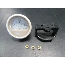 FARIA OIL PRESSURE GAUGE CREAM BEZEL WHITE & BEIGE FACE GP9881A BOAT