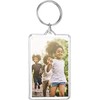 WinldMonmo Transparent Acrylic Keychain Photo Frame, 1.57 x 2.16 Inches,