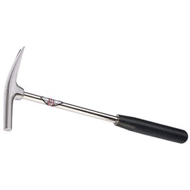 Picard 0021710-16 16 mm Upholsterers Hammer Magnetic with Steel Pipe Handle - Brown/Silver