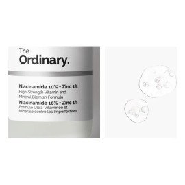 The Ordinary Sérum Niacinamide 10 % + Zinc 1 %, Equilibra Sebo, 30 ml
