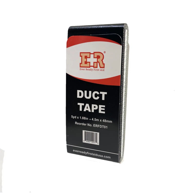 Ever Ready First Aid Flat Solid Pocket-Size Duct Tape 1.88"