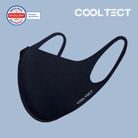 Cool Tect Cool Sensitivity Silver Nano Antibacterial Washable Celebrity Mask Black 1 piece / 쿨텍트 냉감 은나노 항균 빨아 쓰는 연예인 마스크 블랙 1매