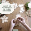 Papierdrachen DIY Wooden Threading Set Craft Set - Handmade for