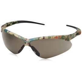 KleenGuard V30 Nemesis Safety Glasses (22609), Smoke Anti-Fog Lens, Camo Frame, 12 Pairs / Case