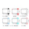 OwnestX AirPods Pro 2 Case, Clear, Transparent, Stylish, LED Visible,