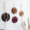 AIMALL Hat Hanger Western Hat Holder Hand-Woven Crochet Macrame Hat