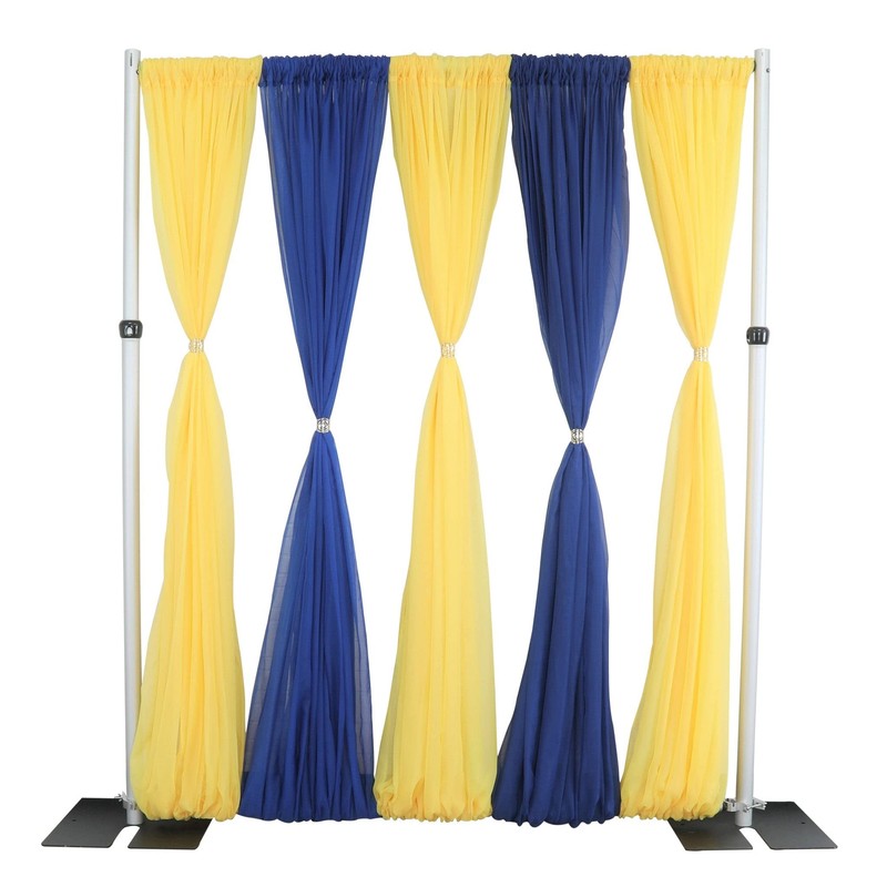 CVL Drape Support Clamps 2 Pcs/Set Uprights Accessory for Pipe