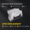 KUSATEC 3PCS Engine Motor Mount & Transsmission Mount Set Compatible