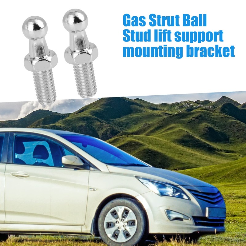 A ABSOPRO Set of 2 Gas Spring Ball Bolts 10